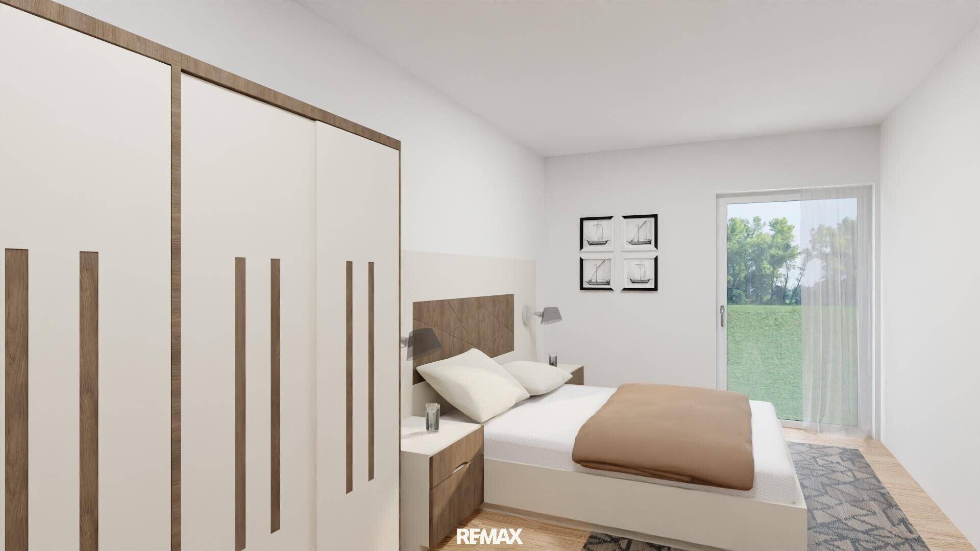 Visualisierung Schlafzimmer