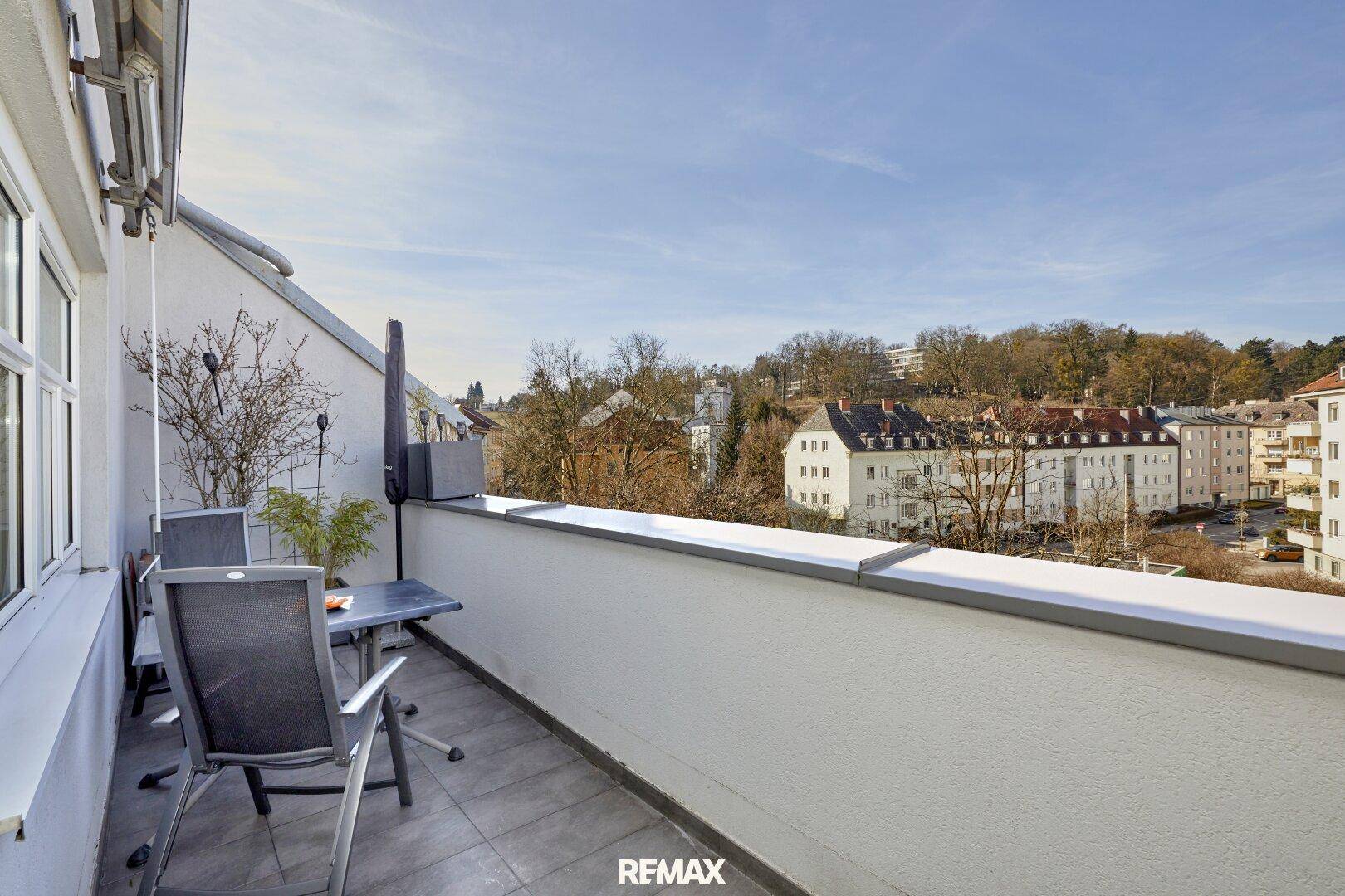 Terrasse mit Ausblick
