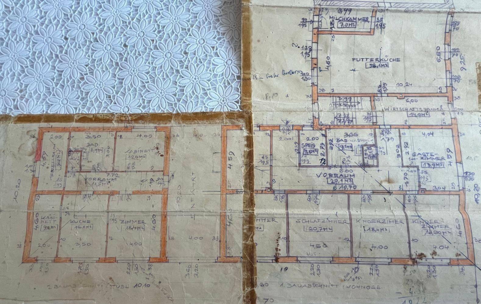 Grundrissplan gesamtes Haus