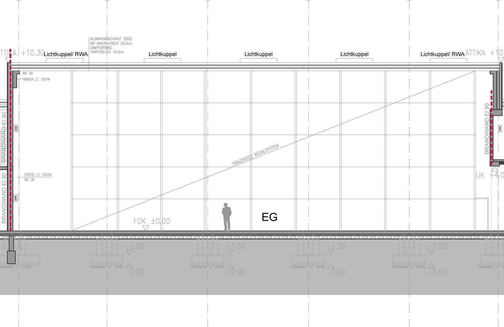 Grödig: Hochregallager ca. 2.010 m² in frequenter Lage zu mieten - Ansicht 6