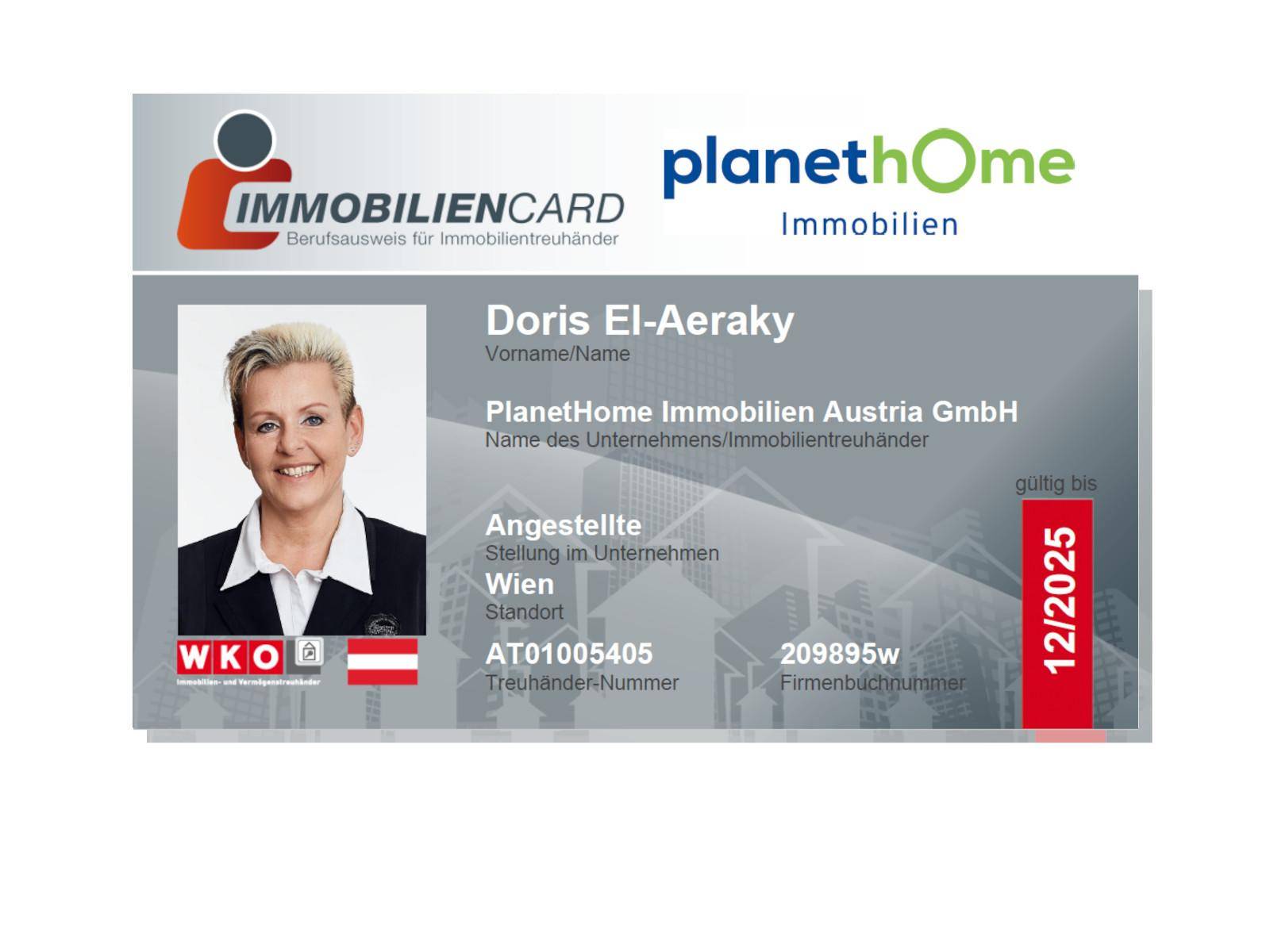 Immobiliencard