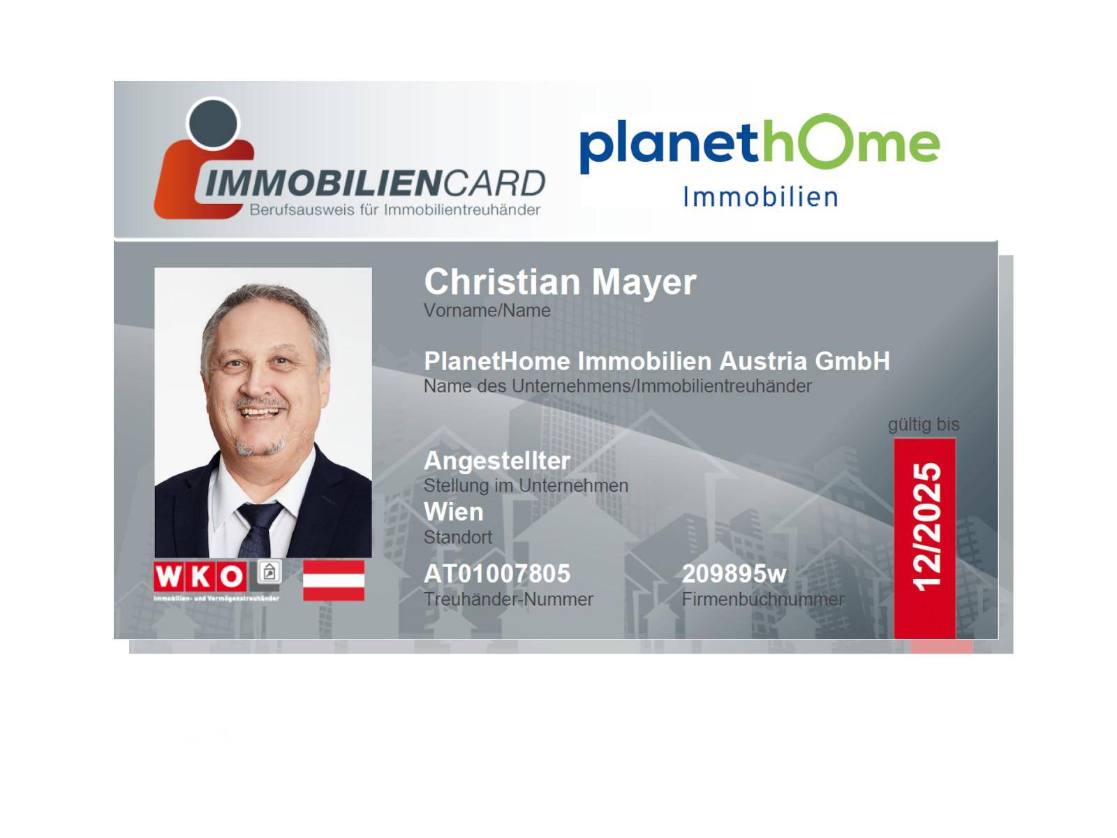 Immobiliencard