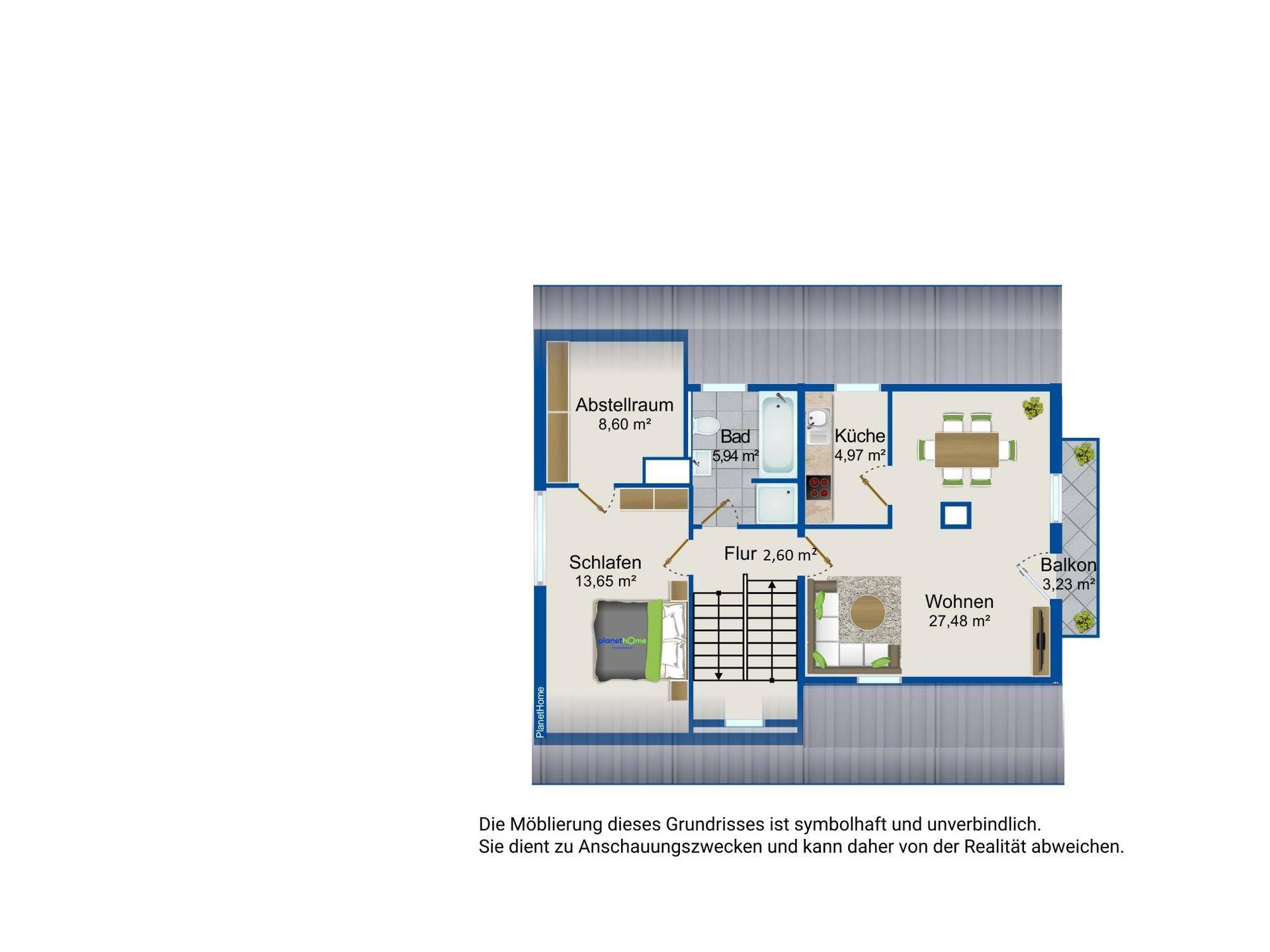 Grundriss Dachgeschoss