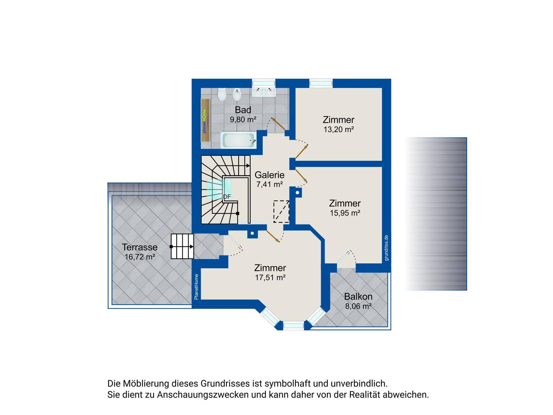 Grundriss Dachgeschoss