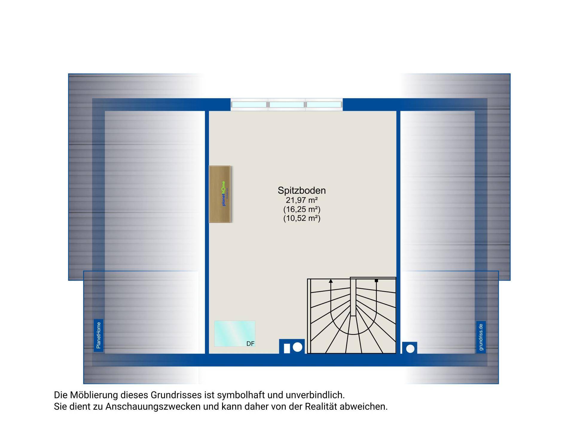 Grundriss Dachgeschoss