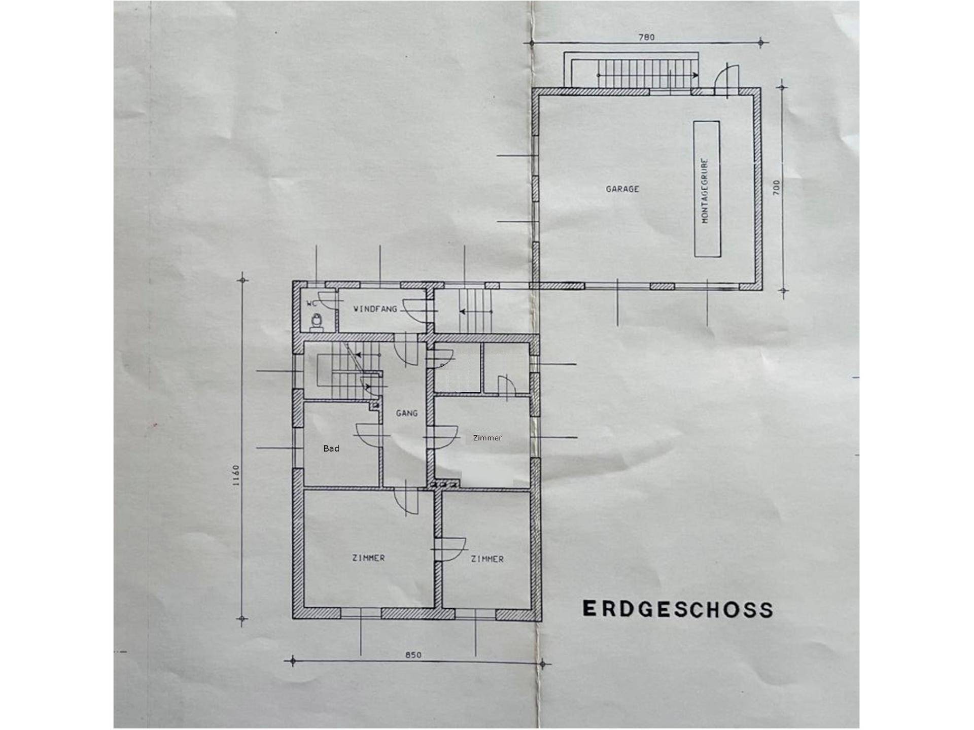 Grundriss Erdgeschoss