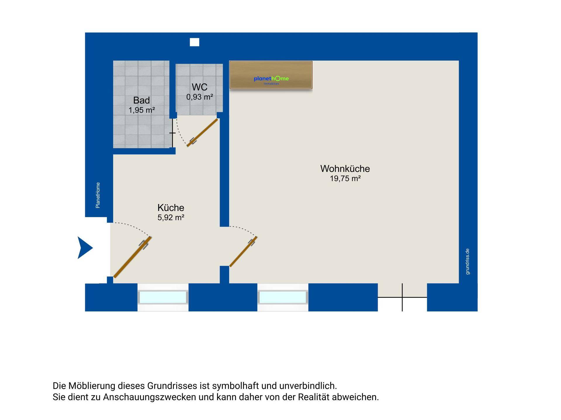 Grundrissplan