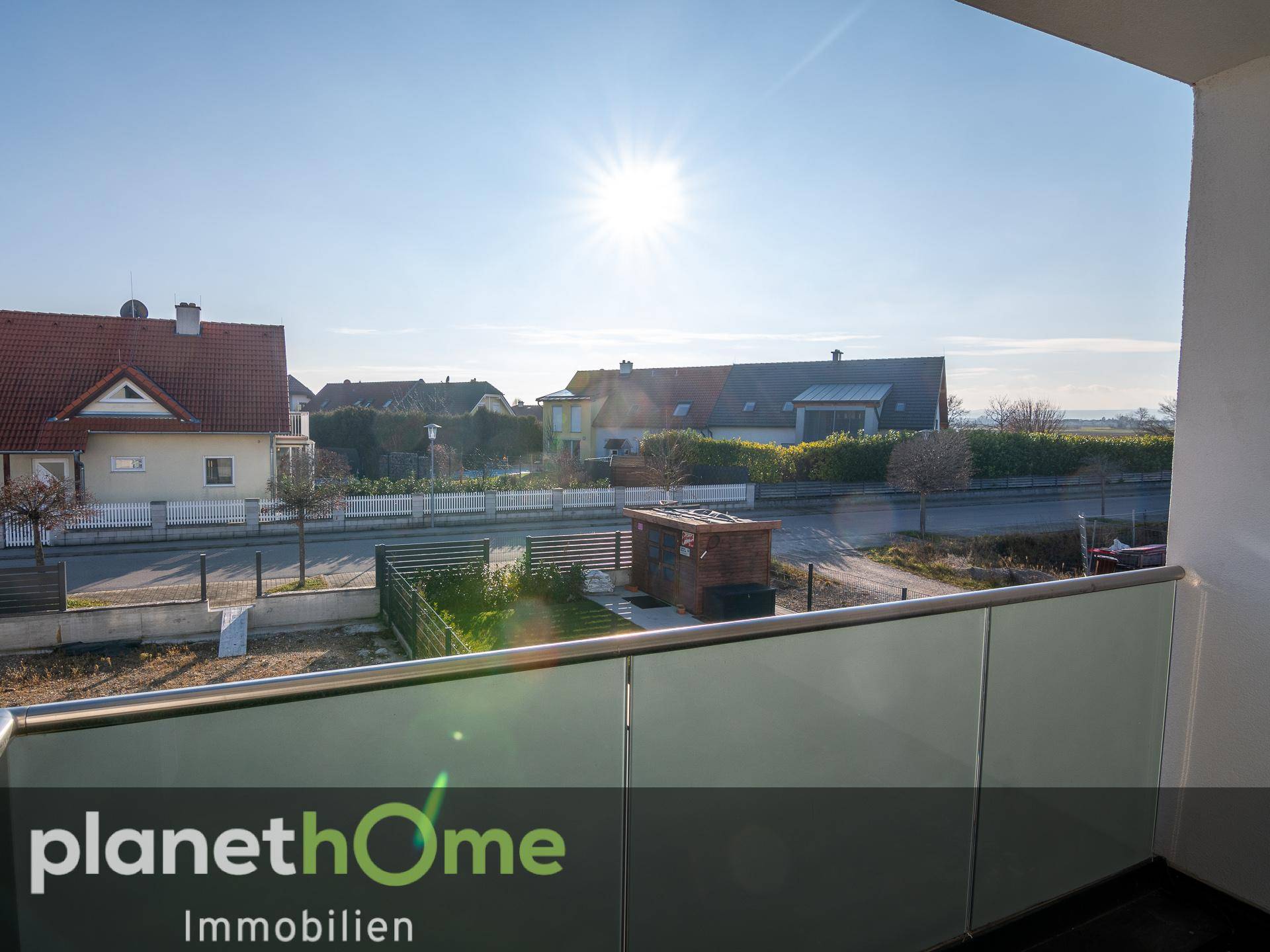 Loggia-Balkon Blick nach S