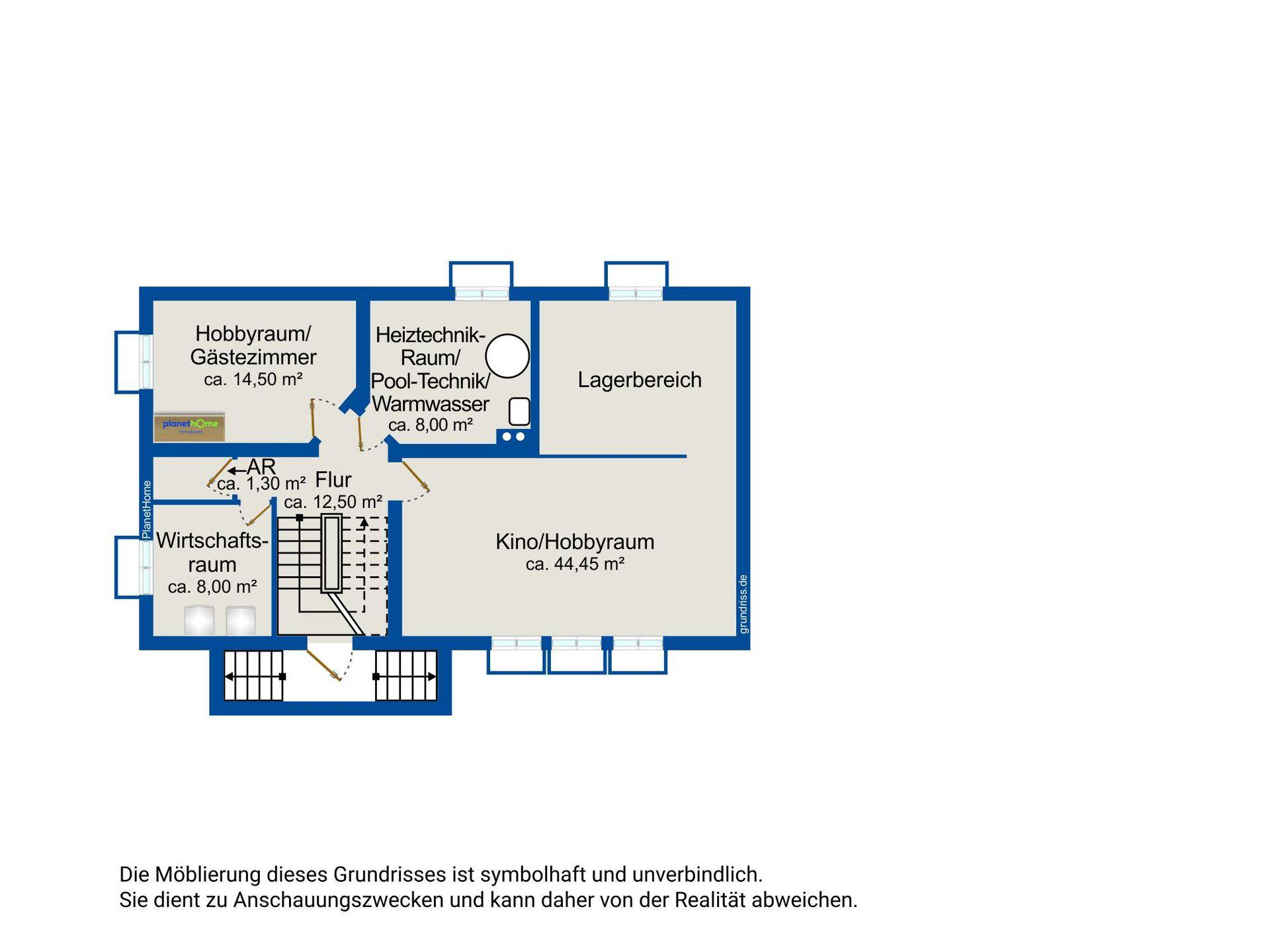 Grundriss Kellergeschoss