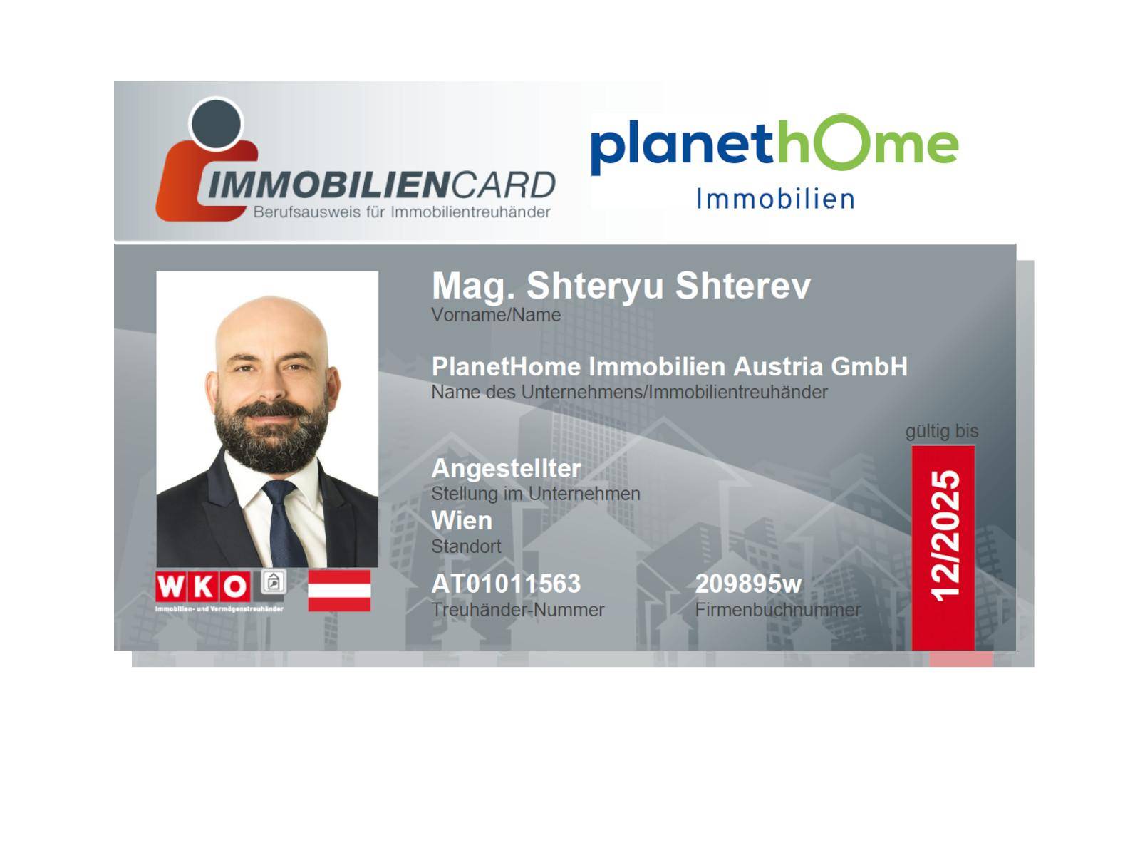 Immobiliencard