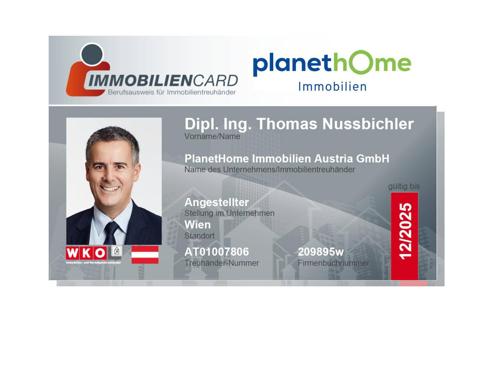 Immobiliencard