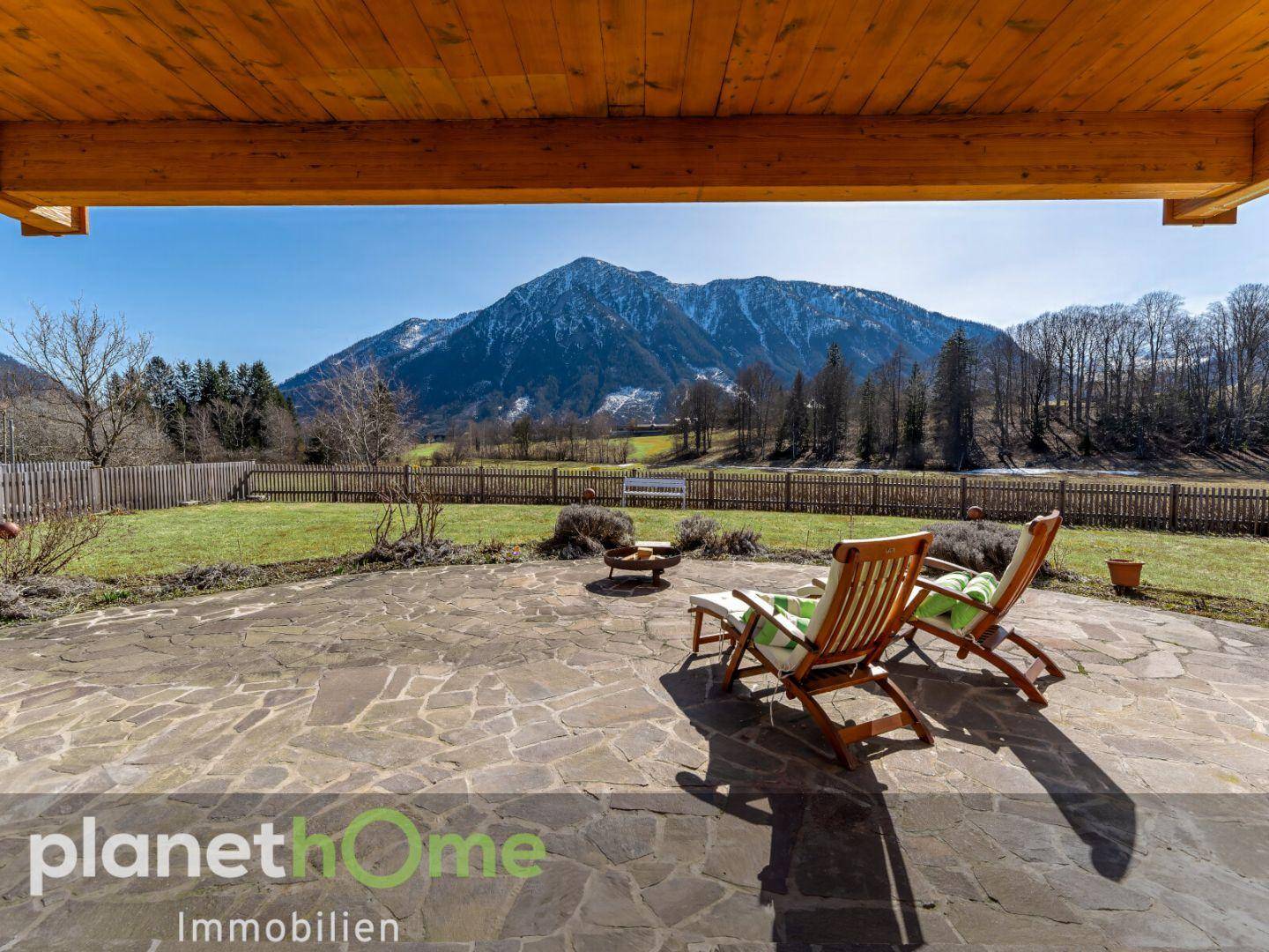 Terrasse mit Panorama Ausblick