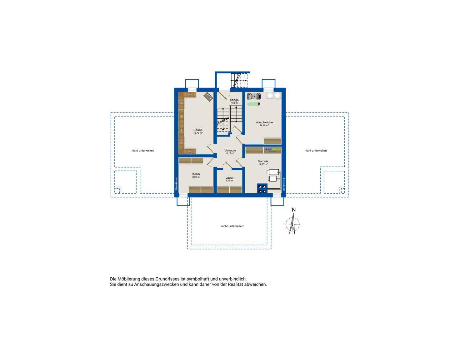 Grundriss Kellergeschoss