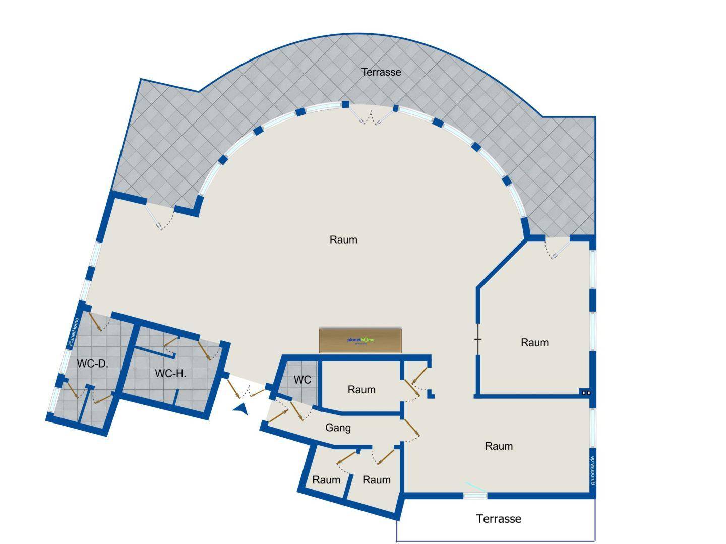 Aktueller Grundrissplan