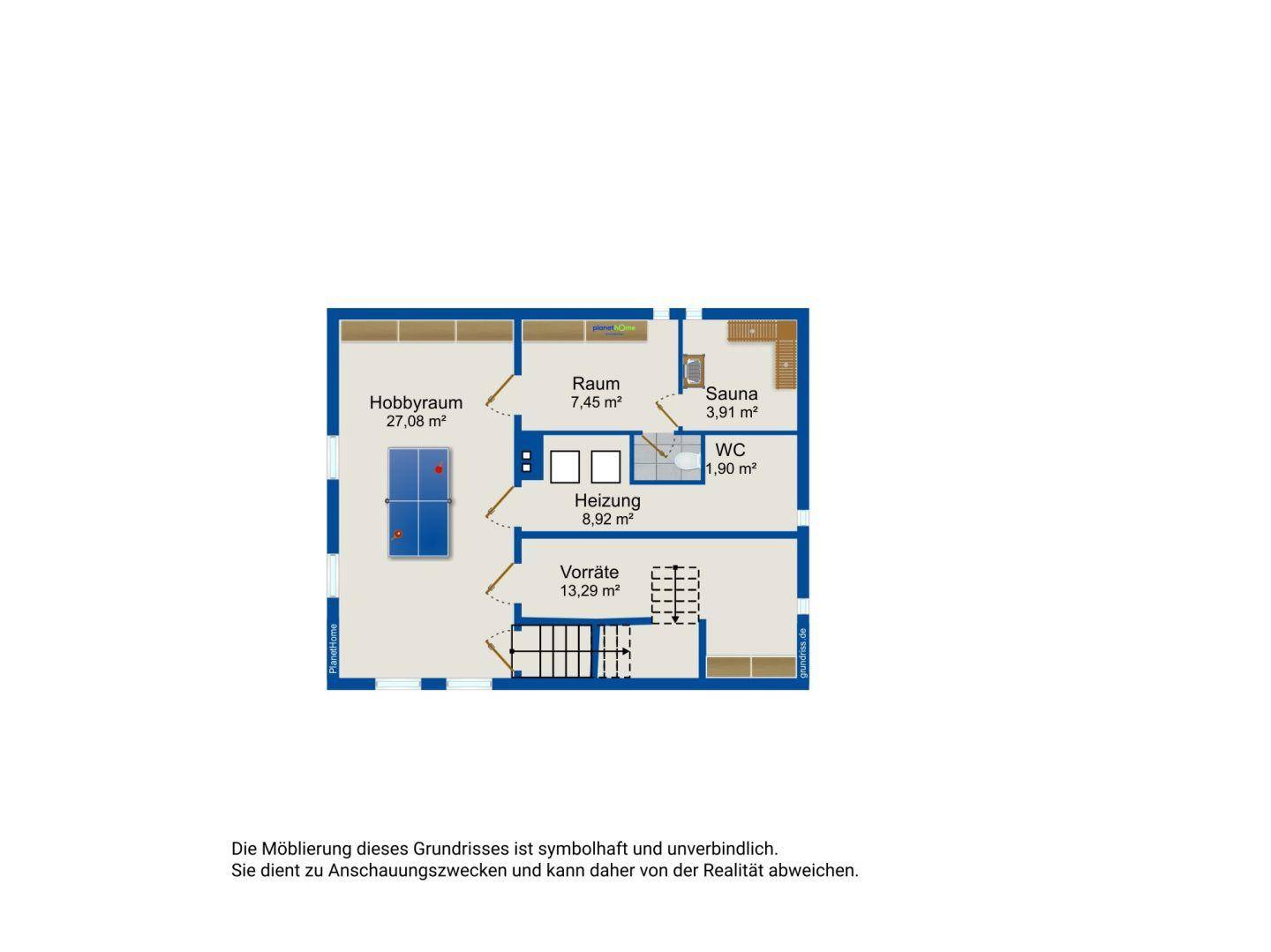Grundriss Kellergeschoss