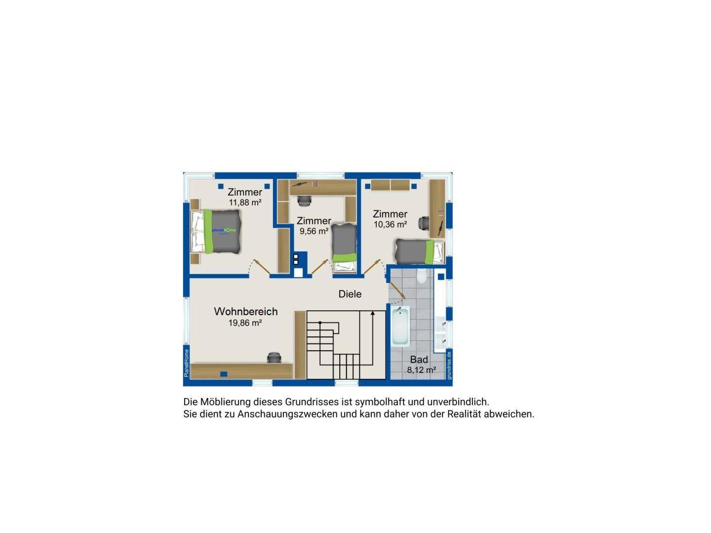 Grundriss Dachgeschoss