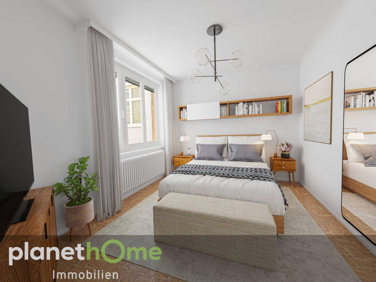 Schlafzimmer - Visualisierung