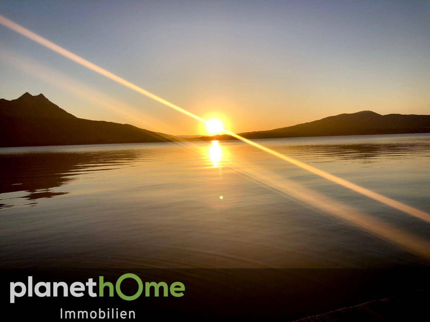 Mondsee Sonnenuntergang