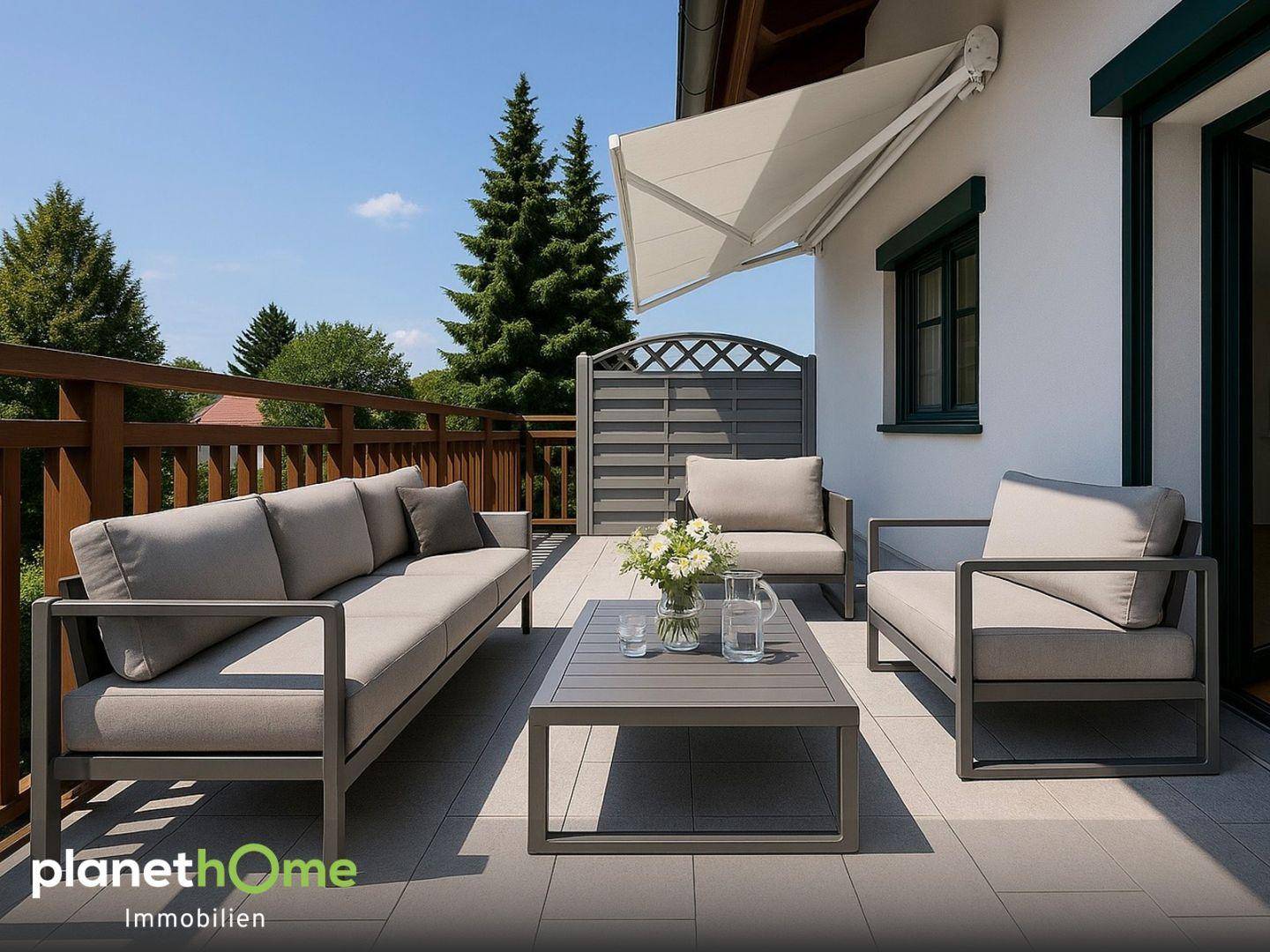Westterrasse HomeStaging