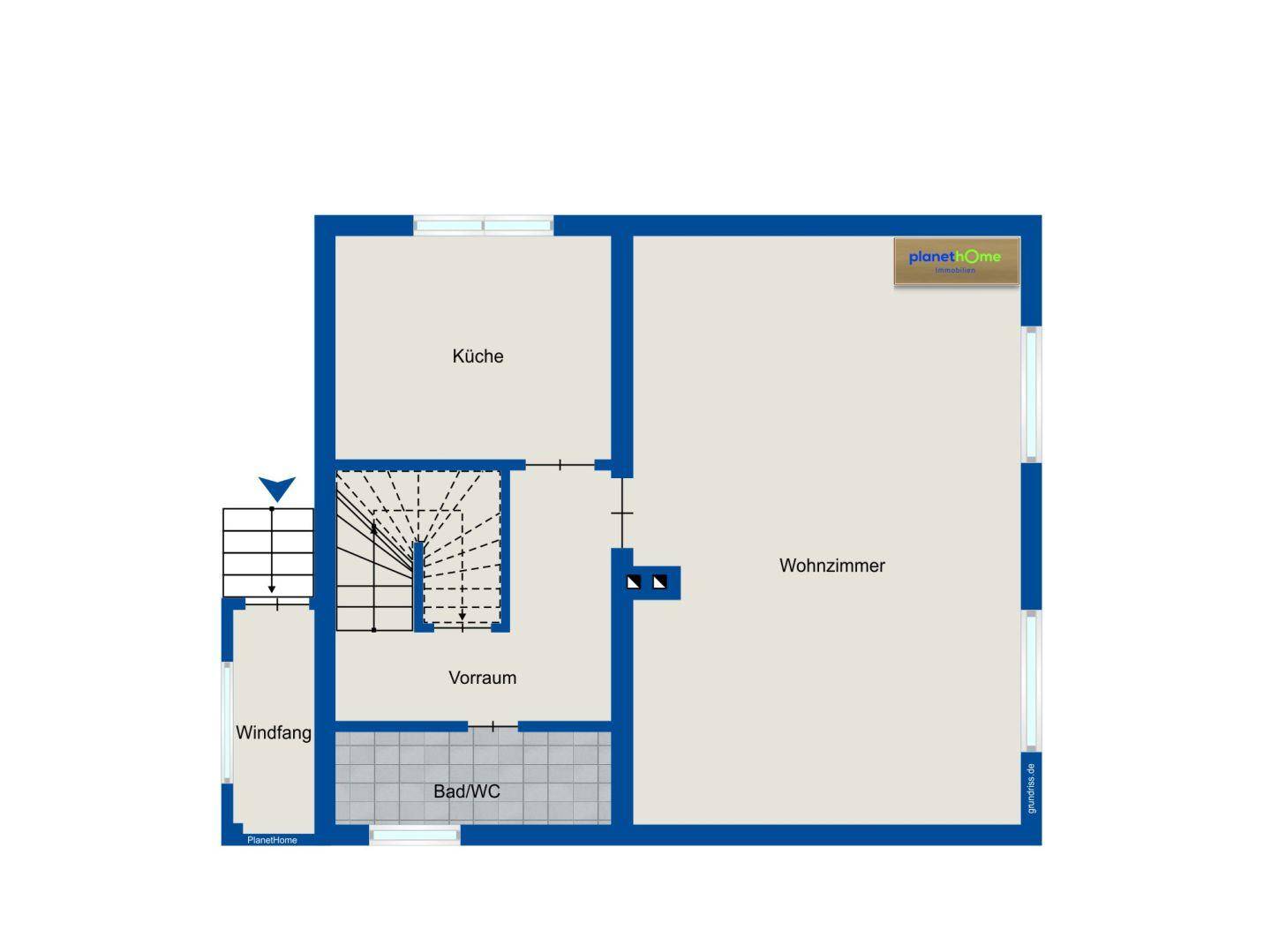 Grundriss Erdgeschoss