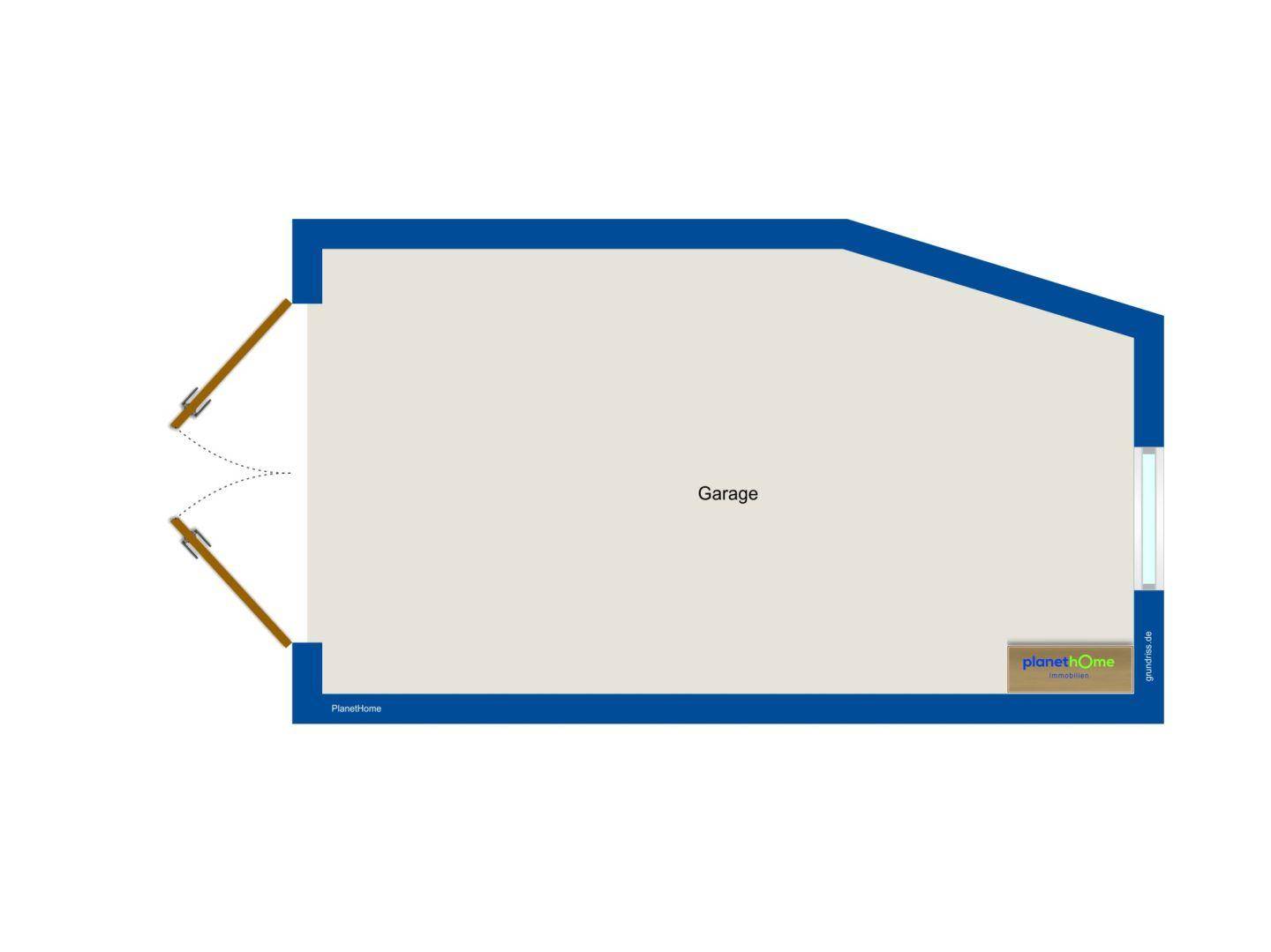 Grundriss Garage