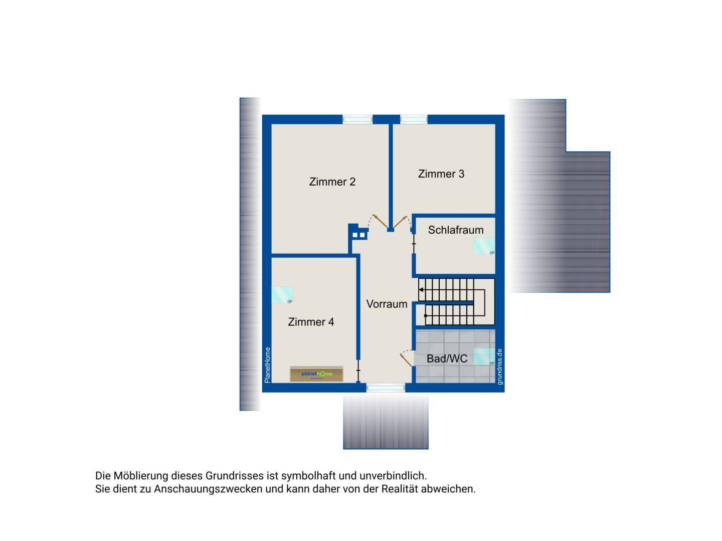 Grundriss Dachgeschoss