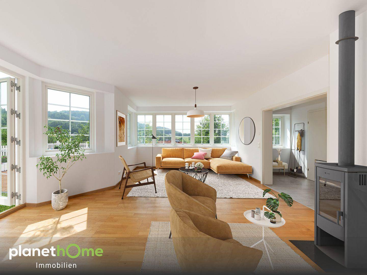 Wohnzimmer Ansicht 1 Staging