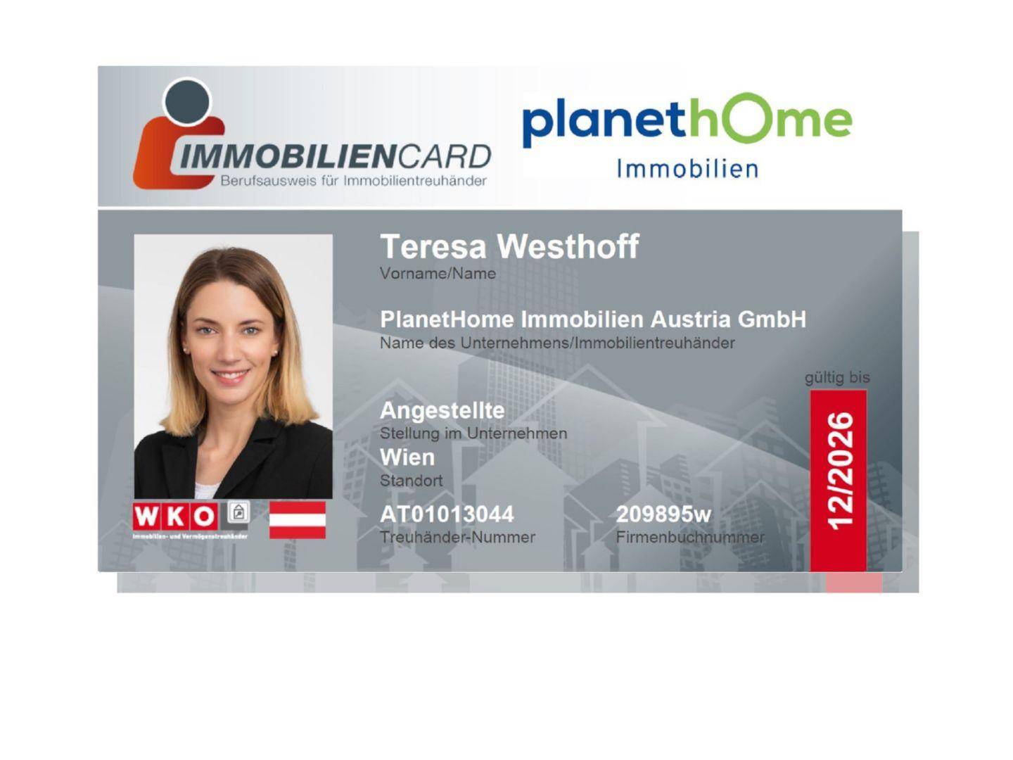 Immobiliencard