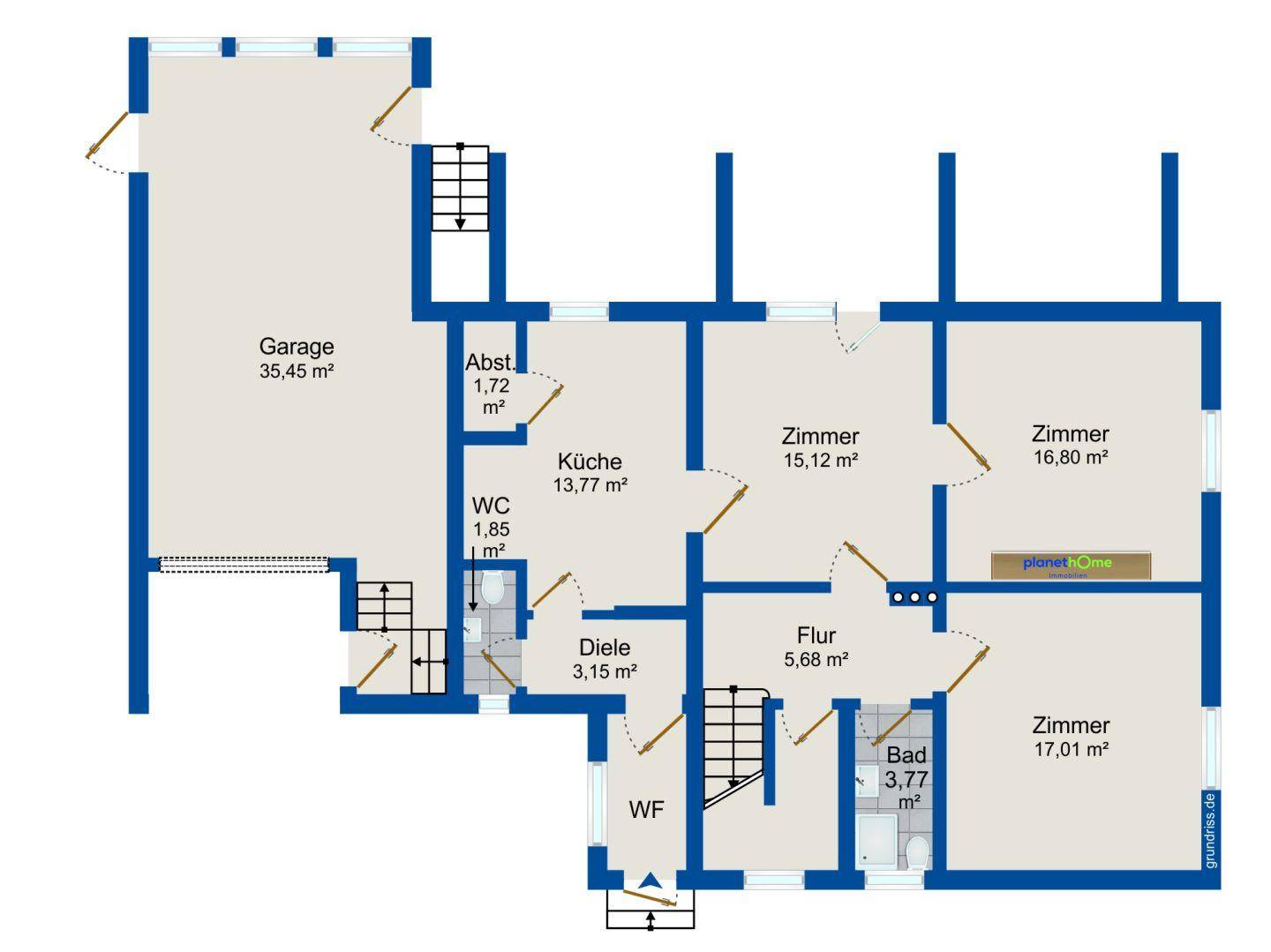 Grundriss EG