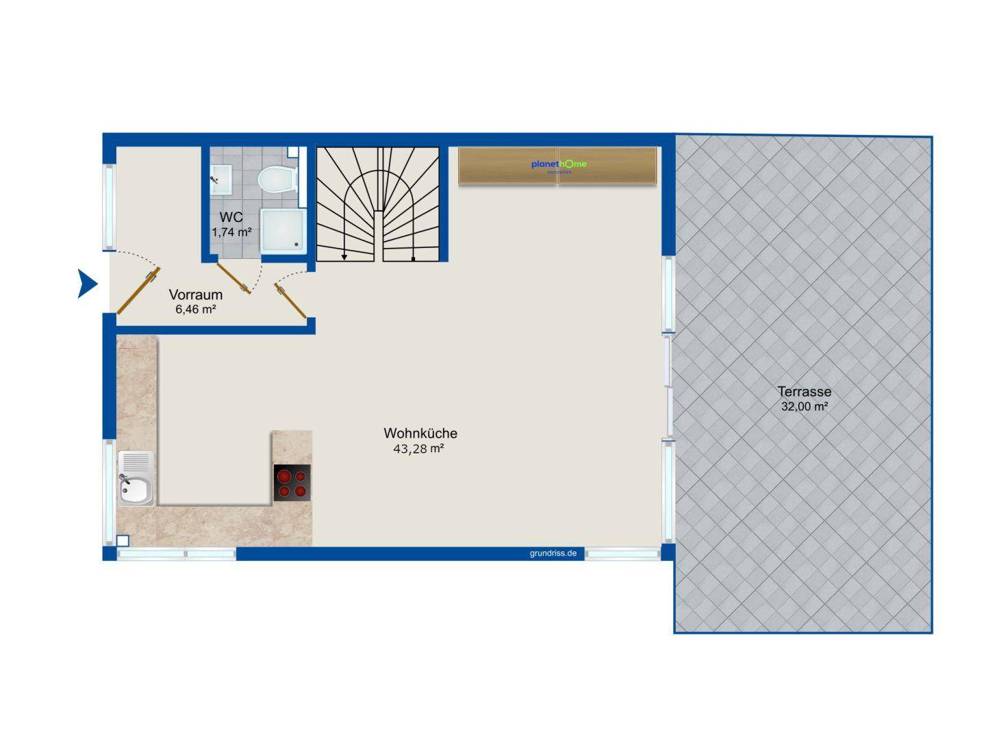 Grundriss EG