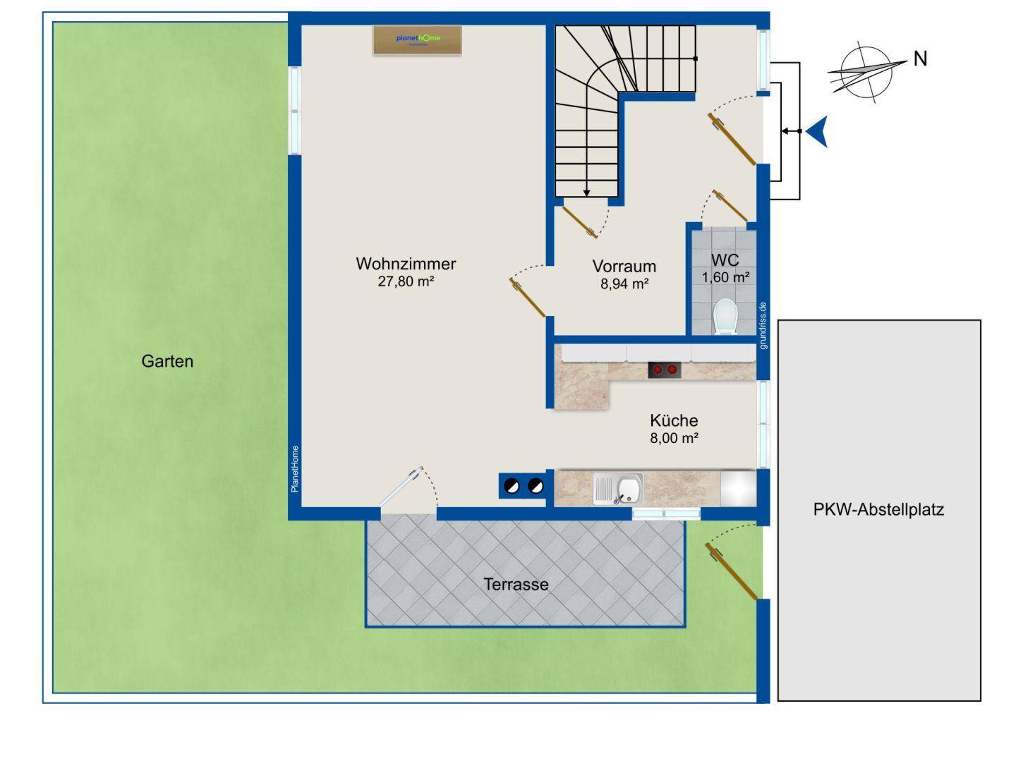 Grundriss EG
