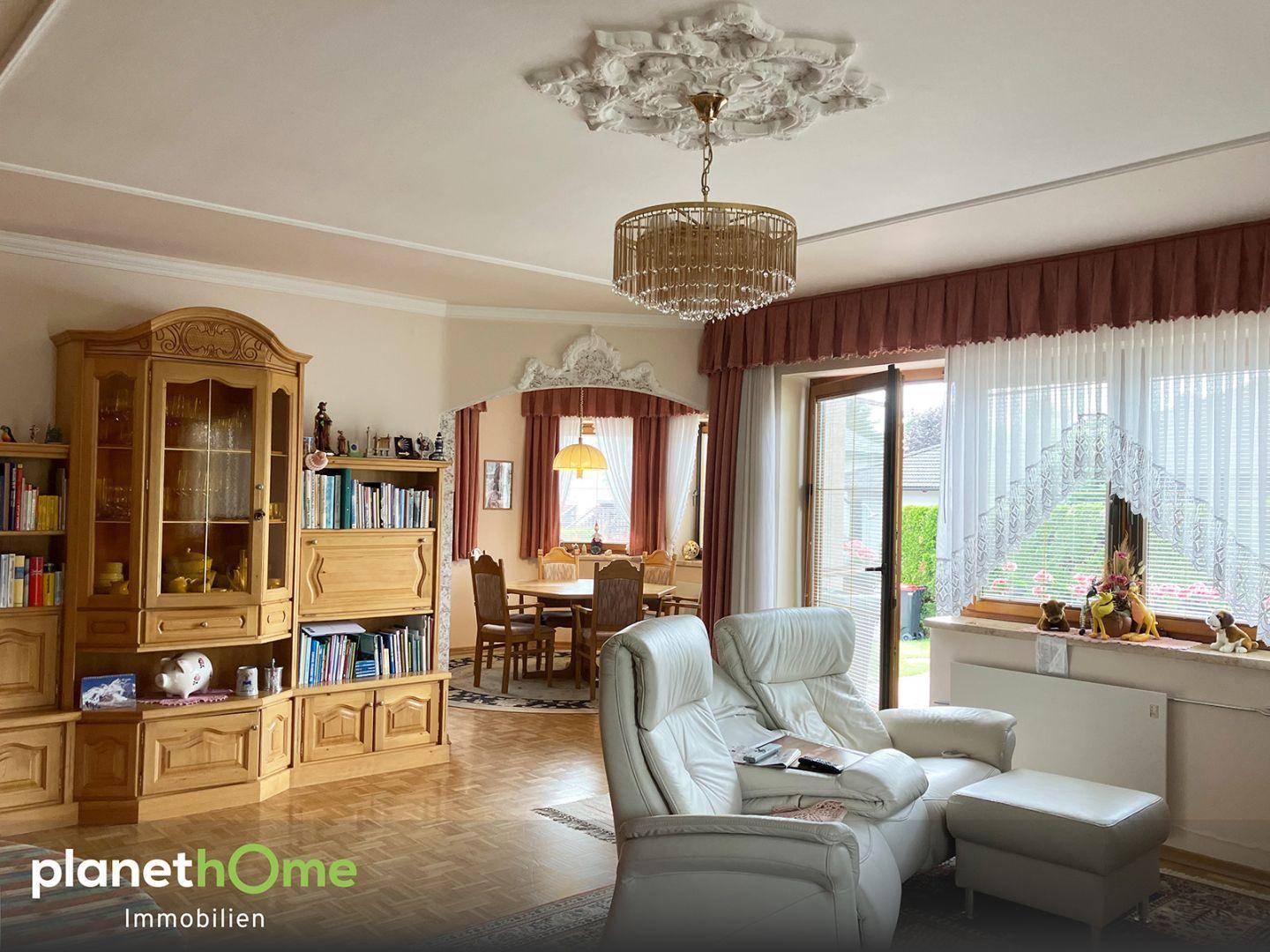 Wohnzimmer Zugang zur Terrasse