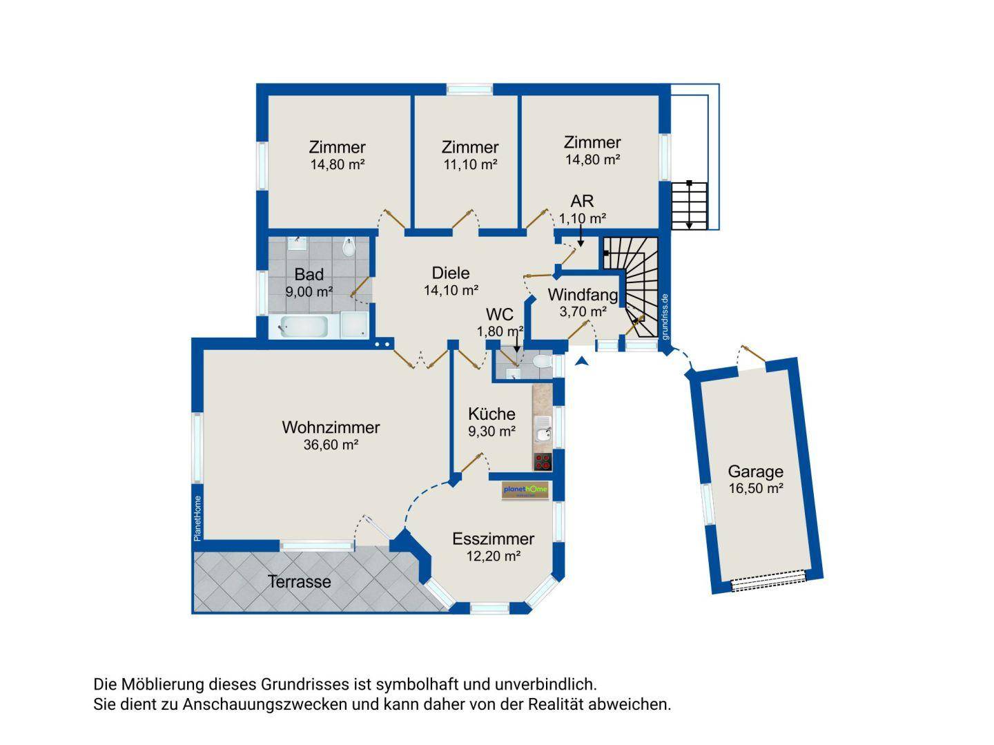 Grundriss Erdgeschoss