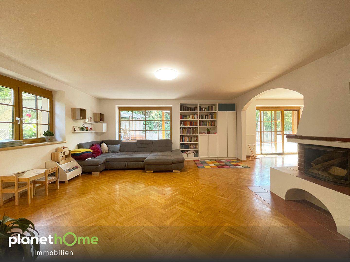 Wohnzimmer Kamin