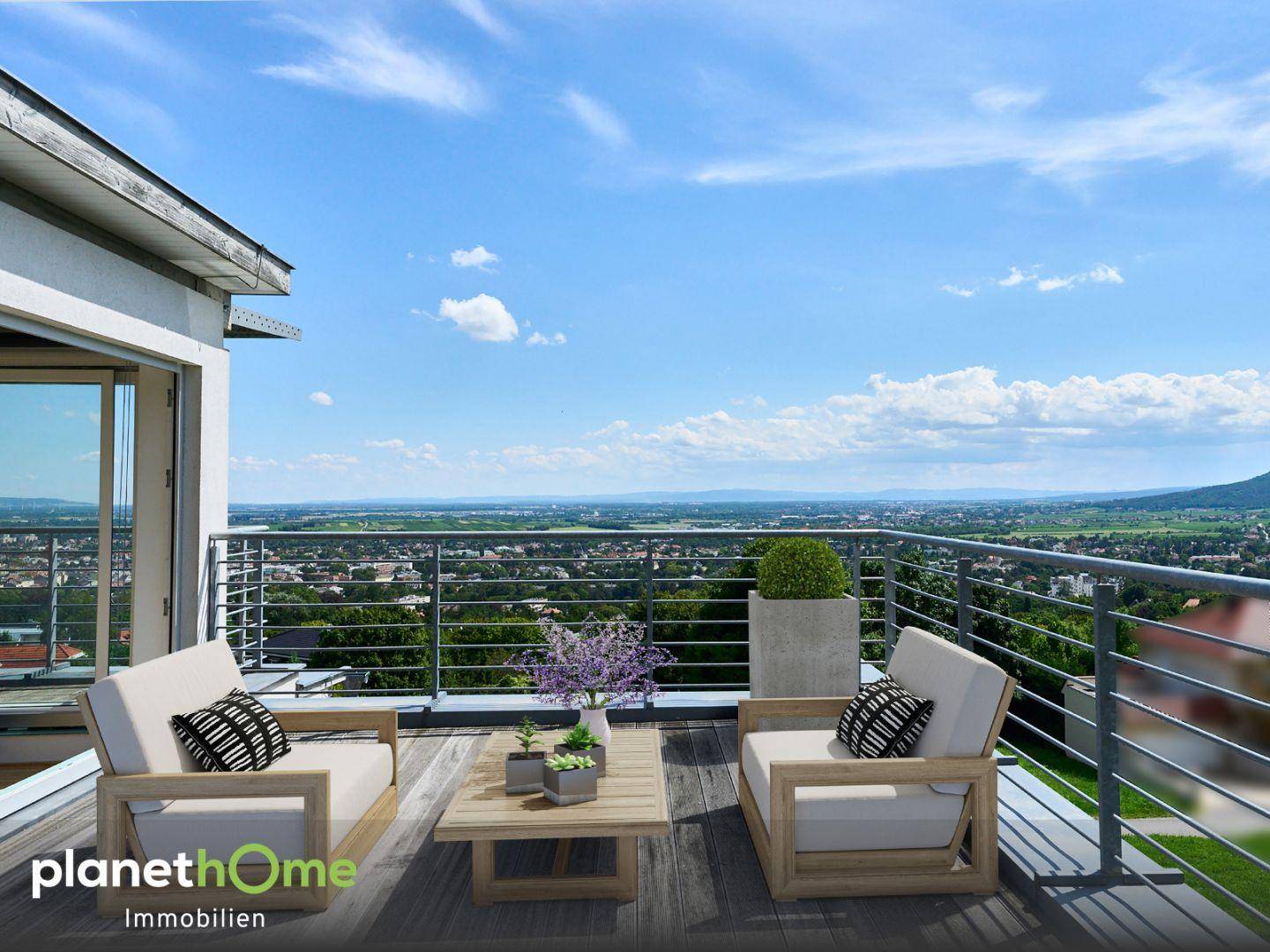 Penthouse Terrasse Staging