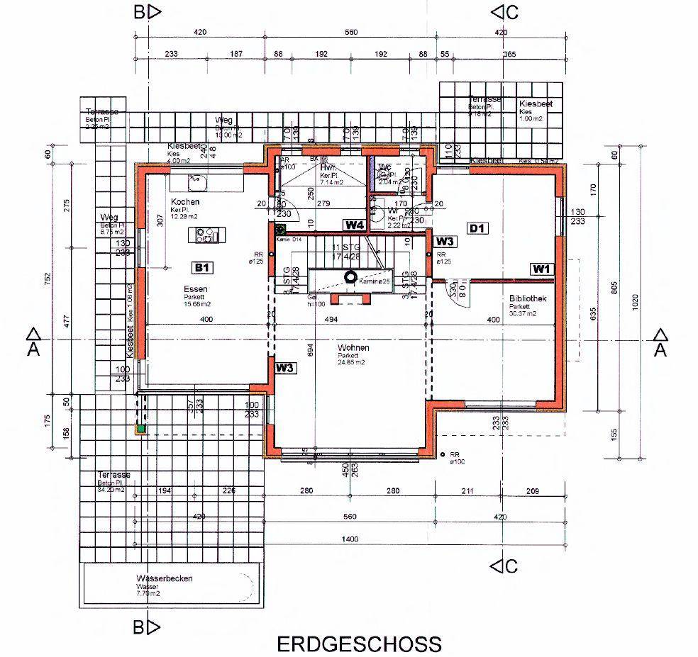 Grundriss Erdgeschoss