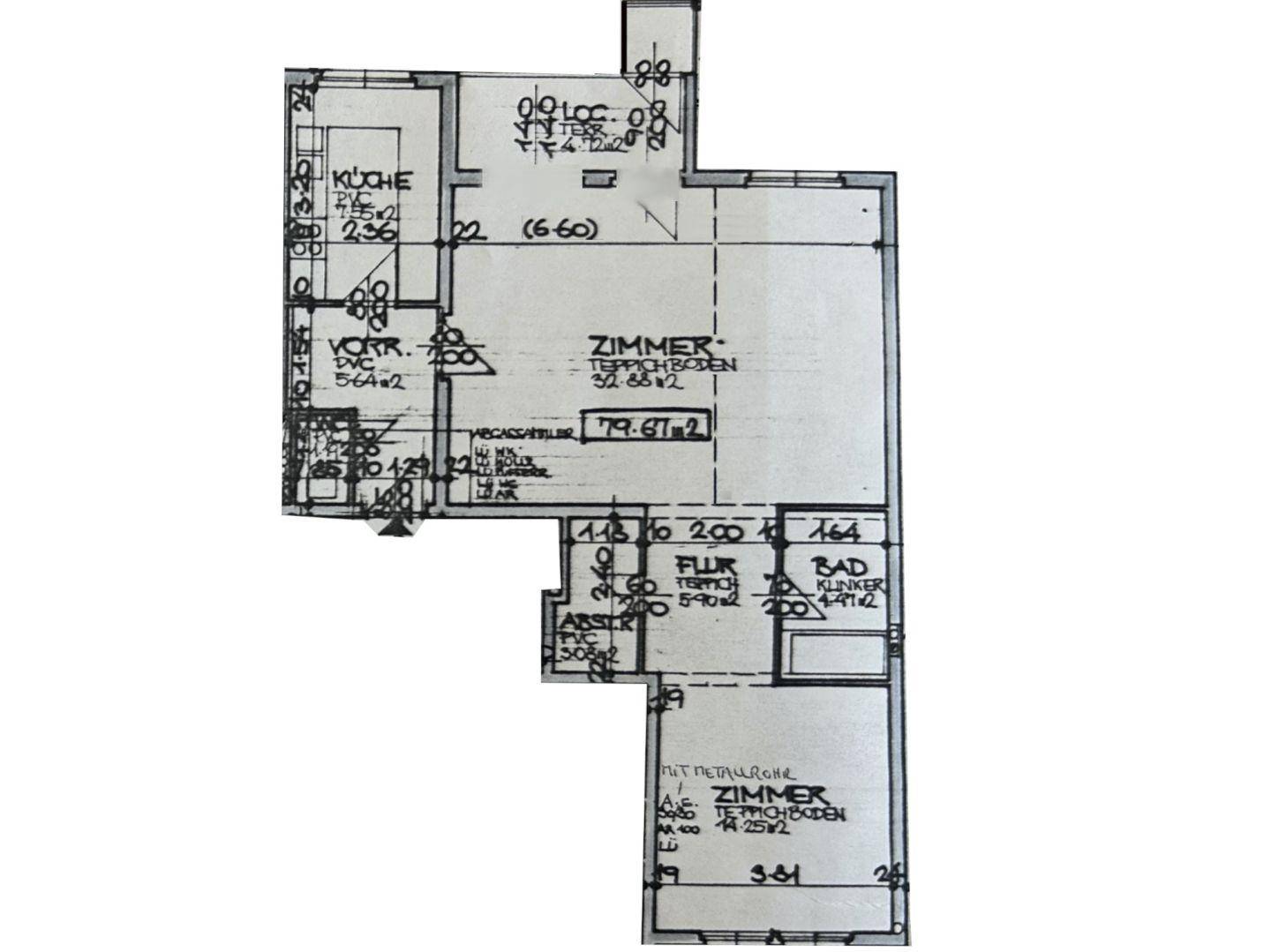 Grundriss Option Teilung