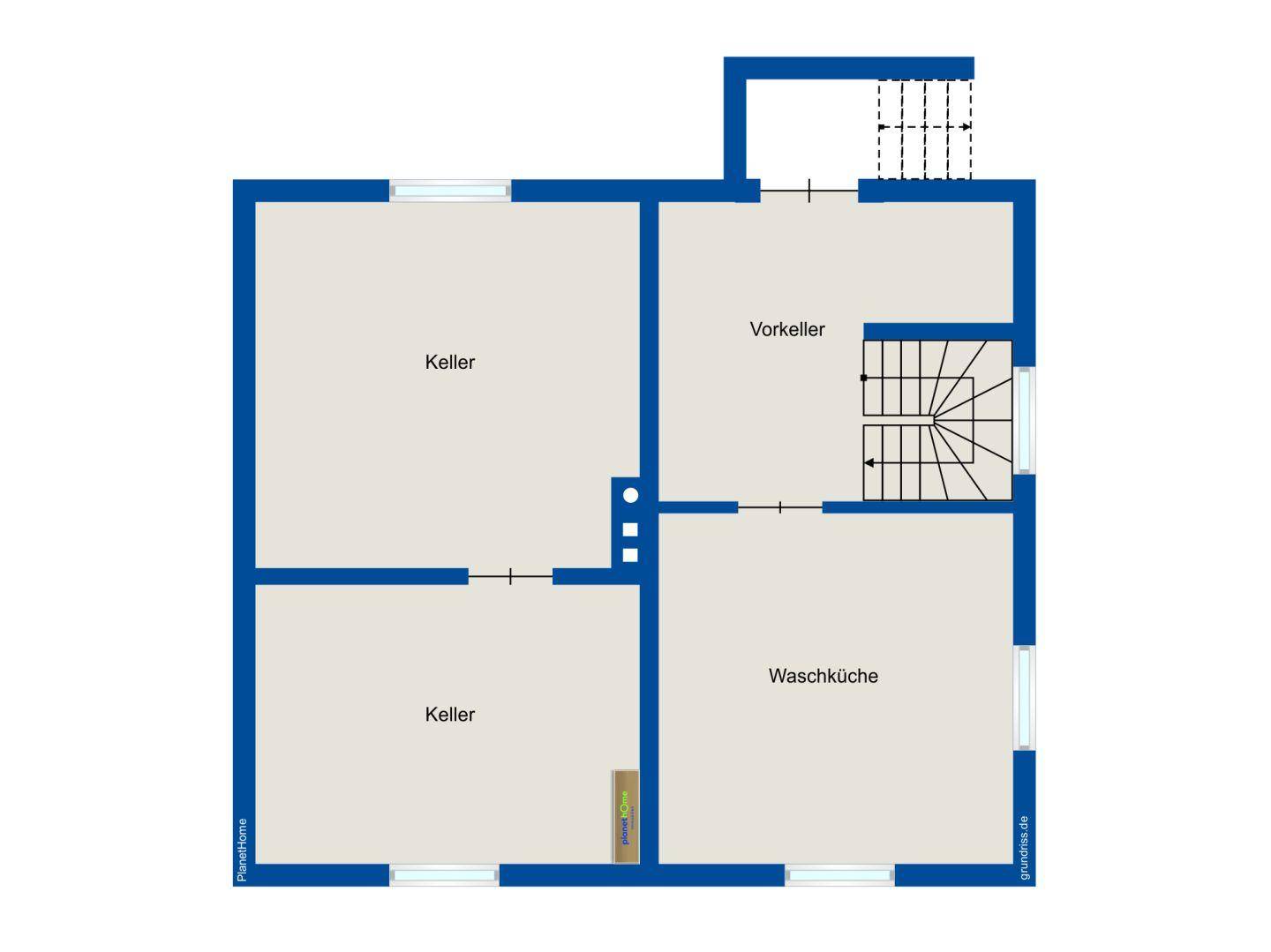 Grundriss Kellergeschoss