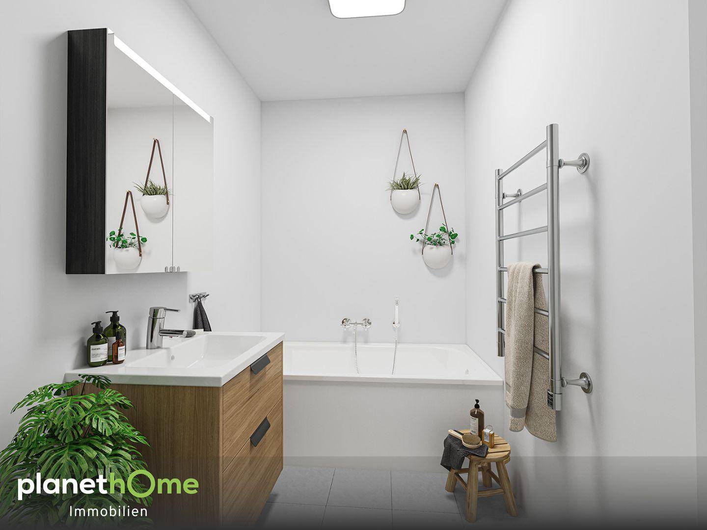 Badezimmer Staging
