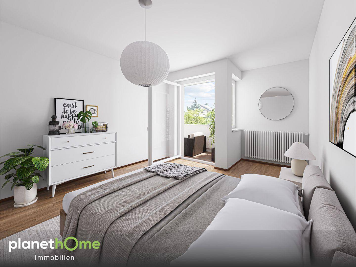Schlafraum HomeStaging