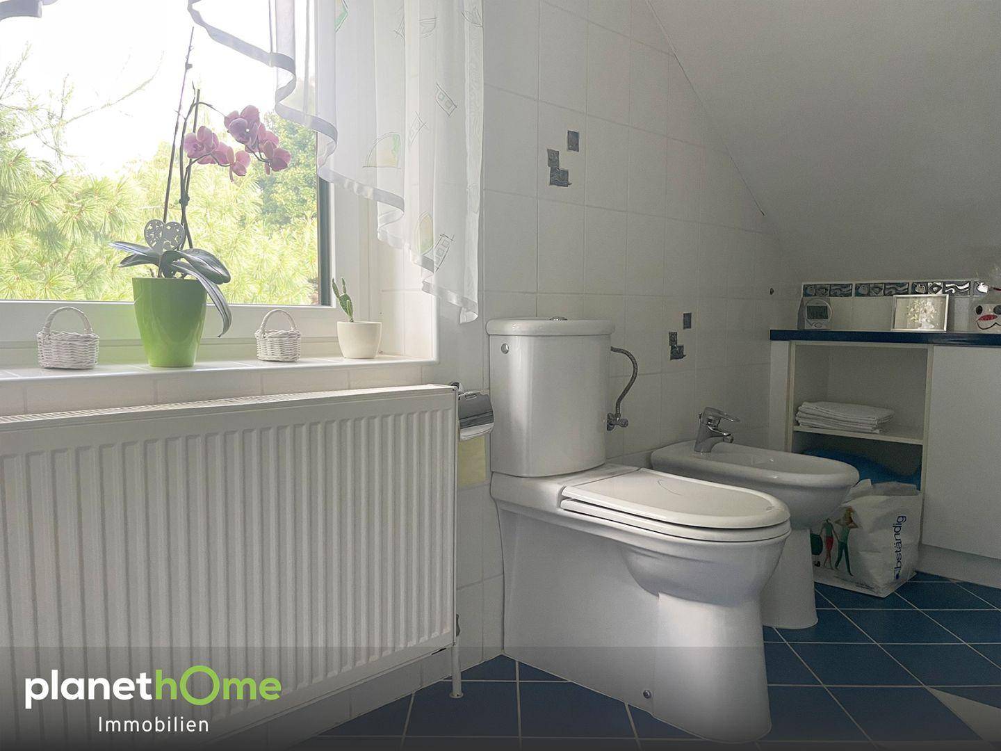 Badezimmer mit WC