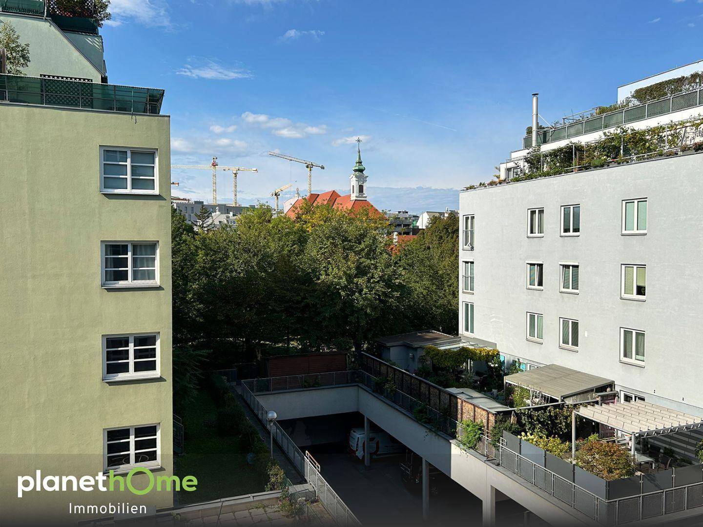 Ausblick Hof