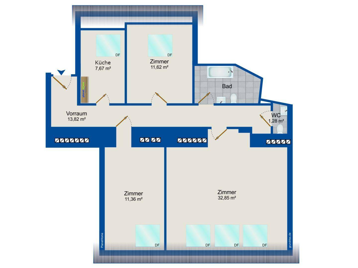Grundriss Dachgeschoss
