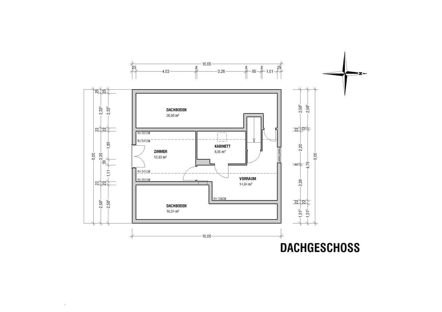 Grundriss DG