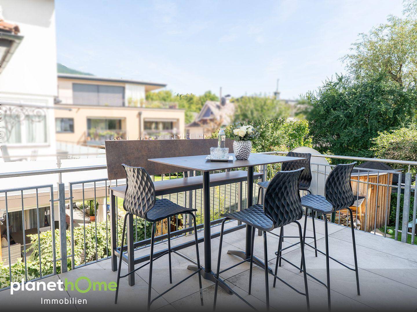 31 qm Ostterrasse