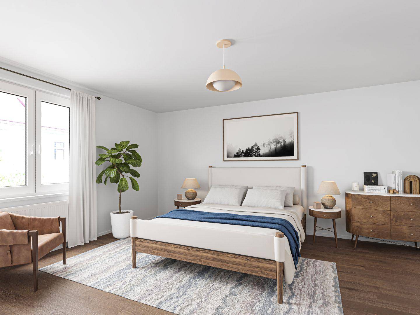 Schlafzimmer Staging