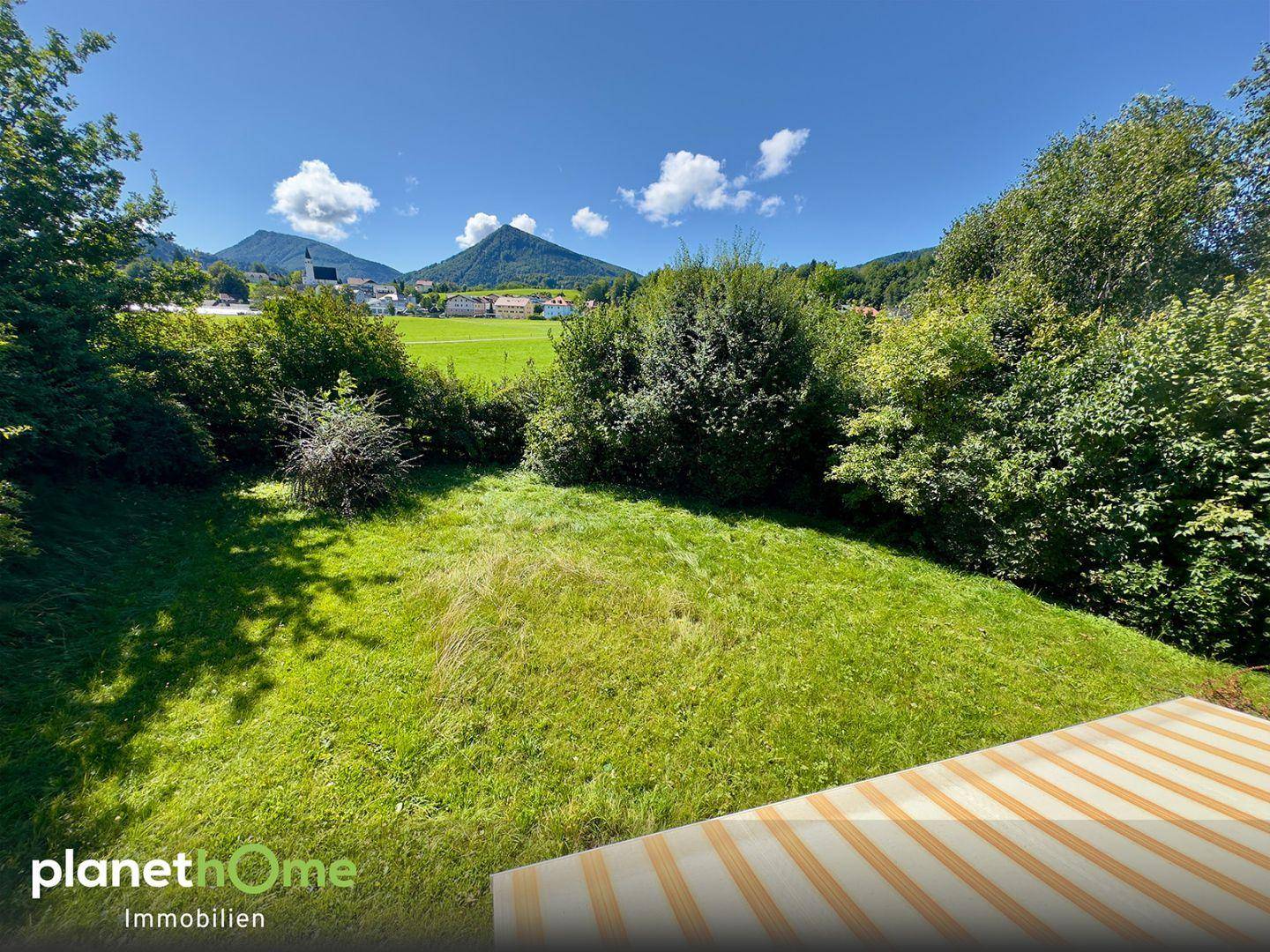 Aussicht vom Balkon