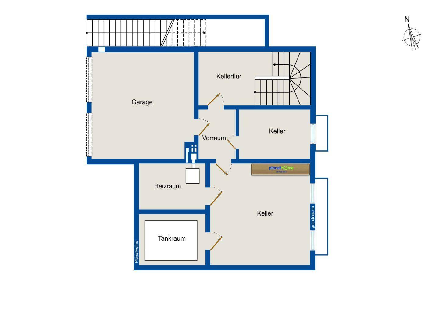 Grundriss Kellergeschoss