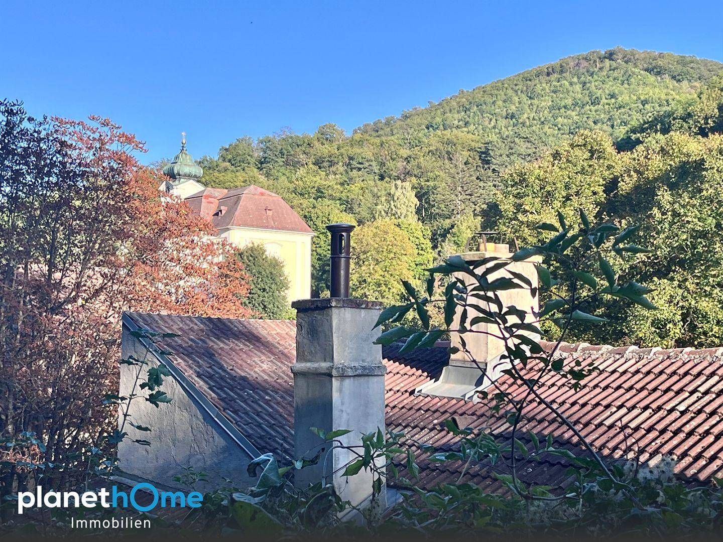 Blick zur Kirche