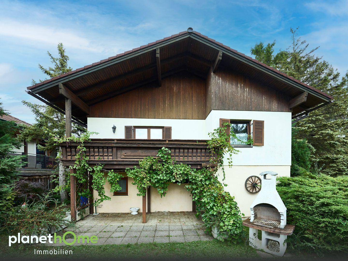Haus Gartenansicht